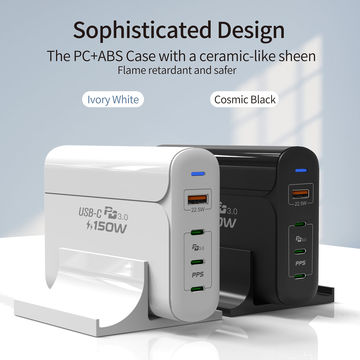 150W Desktop Charger Compatible with all USB PD laptop and mobile phone