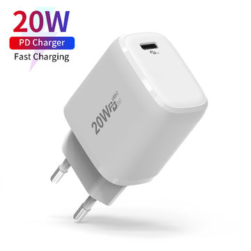 EU Plug 20W PD3.0 PPS quick charge mobile phone 