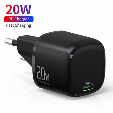 20W Gan Silicon Si PD3.0 PPS USB C mobile phone charger EU regulation