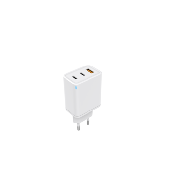Multi Port GaN Power PD 65W wall charger +QC3.0 fast charger for iPhone Ipad mobile phone charger