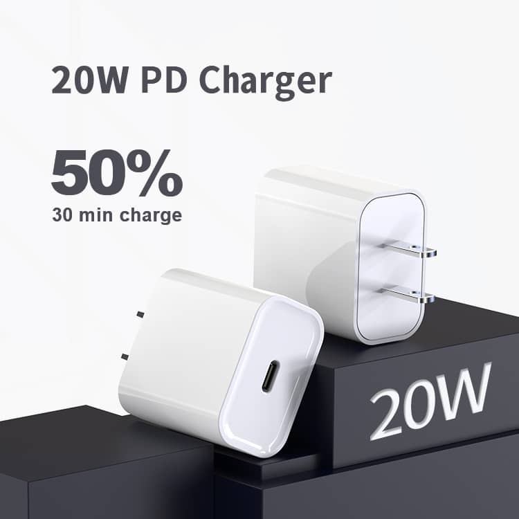 Australia SAA Certified AU Plug 20W PD Wall Adapter Charger Type C Portable mobile phone Charger for iphone 12 chargers