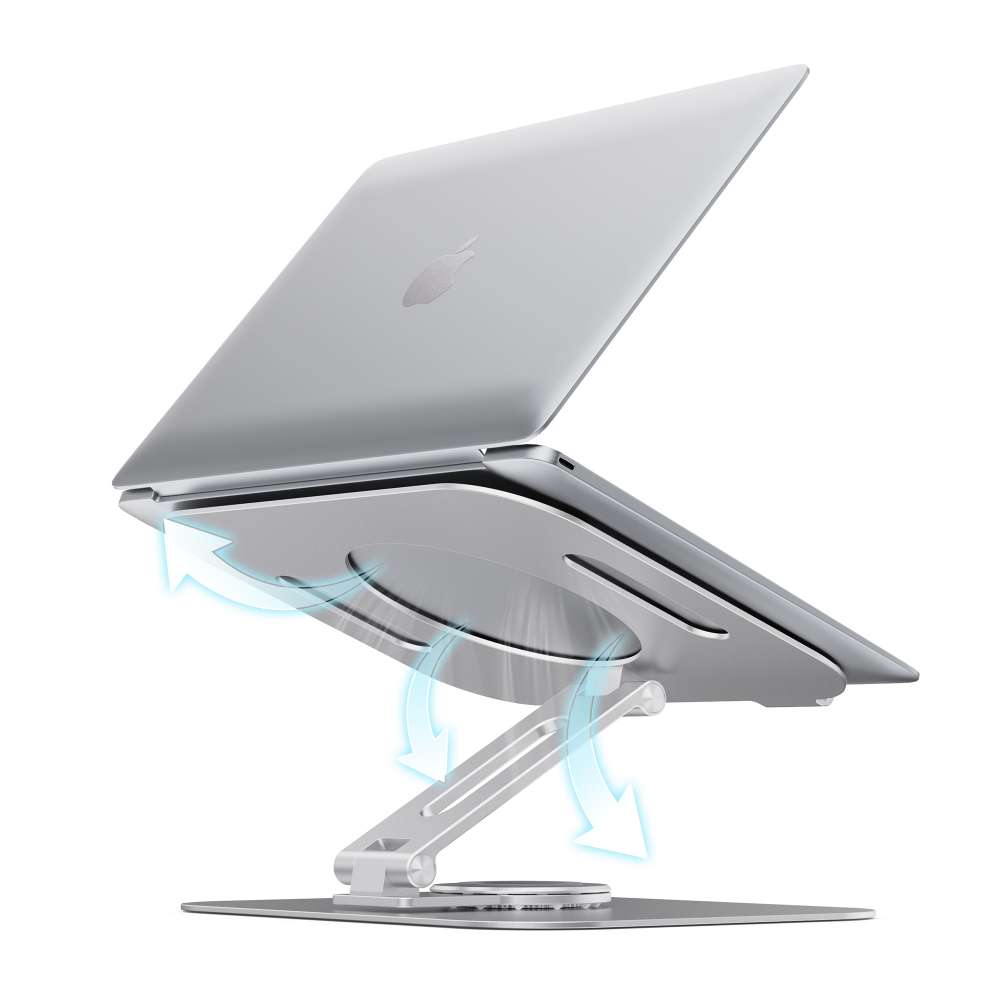 360-degree rotating laptop stand